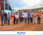 Visita técnica acompanha andamento das obras do Tribódromo.