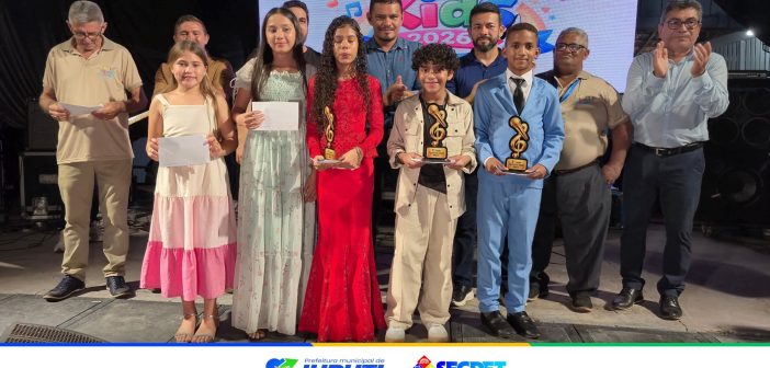 Fest Kids 2026 encerra programação com apresentações e premiação dos participantes.