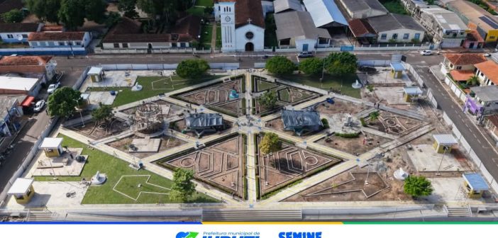 Praça da República: reforma em fase final, a entrega acontece dia 19 de junho.