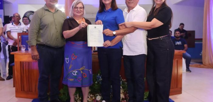 Marco histórico: Juruti recebe Título de Domínio da área urbana.