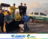 SEMMA intensifica ações de combate a focos de incêndio em Juruti.