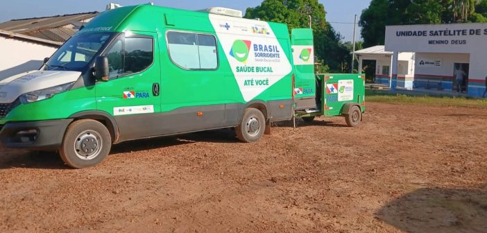 Unidade Odontológica Móvel inicia atendimentos na comunidade Prudente.