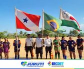 Final do Campeonato de Futebol de Campo Feminino na Região do Miri.